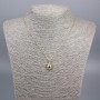 Łańcuszek Xuping z pozłacaniem 18K z zawieszką „Słońce”, średnica 17×16 mm ± z przedłużającym łańcuszkiem, długość 53 cm ±, grubość 1 mm ±