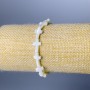 Bransoletka z masy perłowej «Krzyżyk», średnica 8×13×3 mm, długość 18 cm (rozciągliwa)