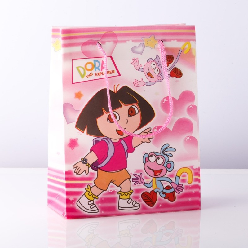 Torba prezentowa dziecięca (plastikowa) DORA (Dora) opakowanie 6 szt.