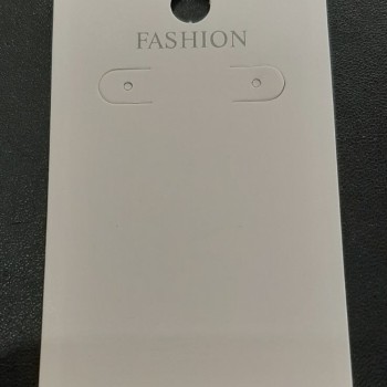 Planszetka pod kolczyki 7,5×4,5 cm karton