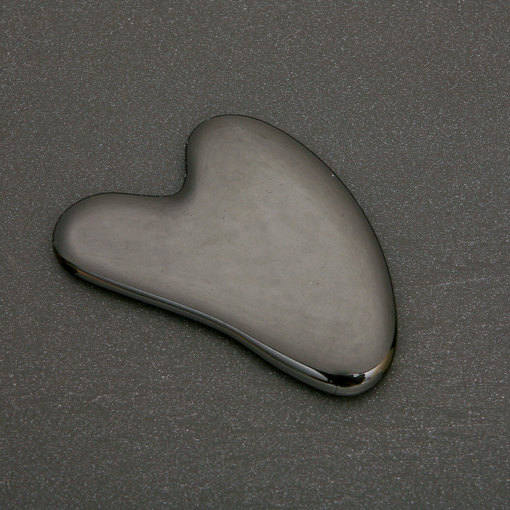 Masażer Gua Sha z agatu 5,5×8 cm
