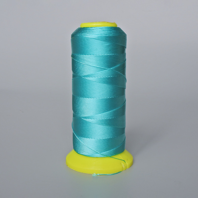 Turkusowa nić kapronowa, średnica 0,6 mm, do rękodzieła, 500 m