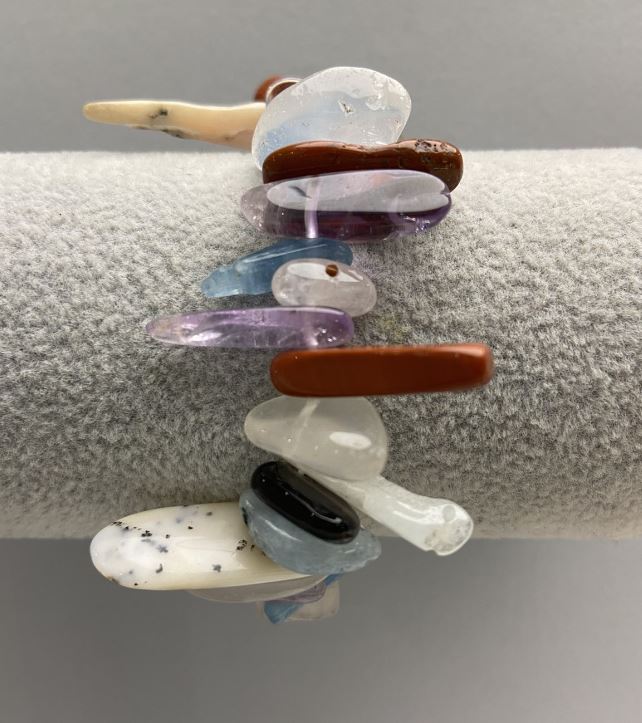 Bransoletka Asorty Kruszynka, średnica 14×30 mm, długość 18 cm, elastyczna