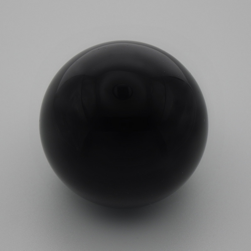 Kulka ozdobna z naturalnego agatu, średnica 40 mm+