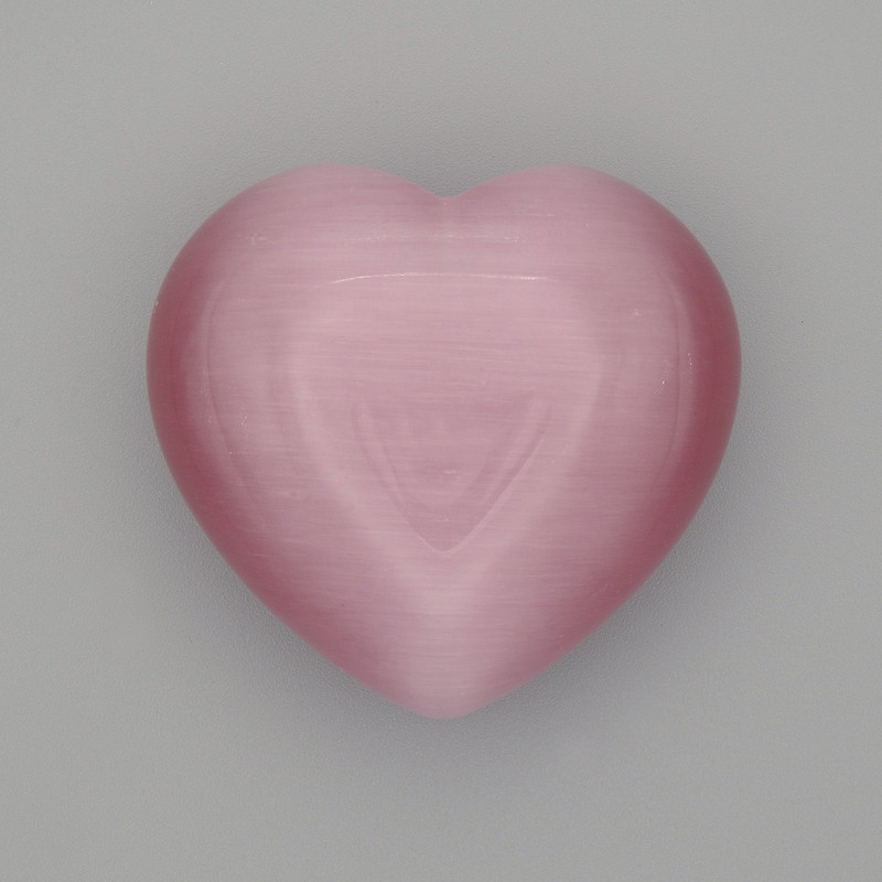 Kamień ozdobny Serce Kocie Oko 38×40×20 mm+