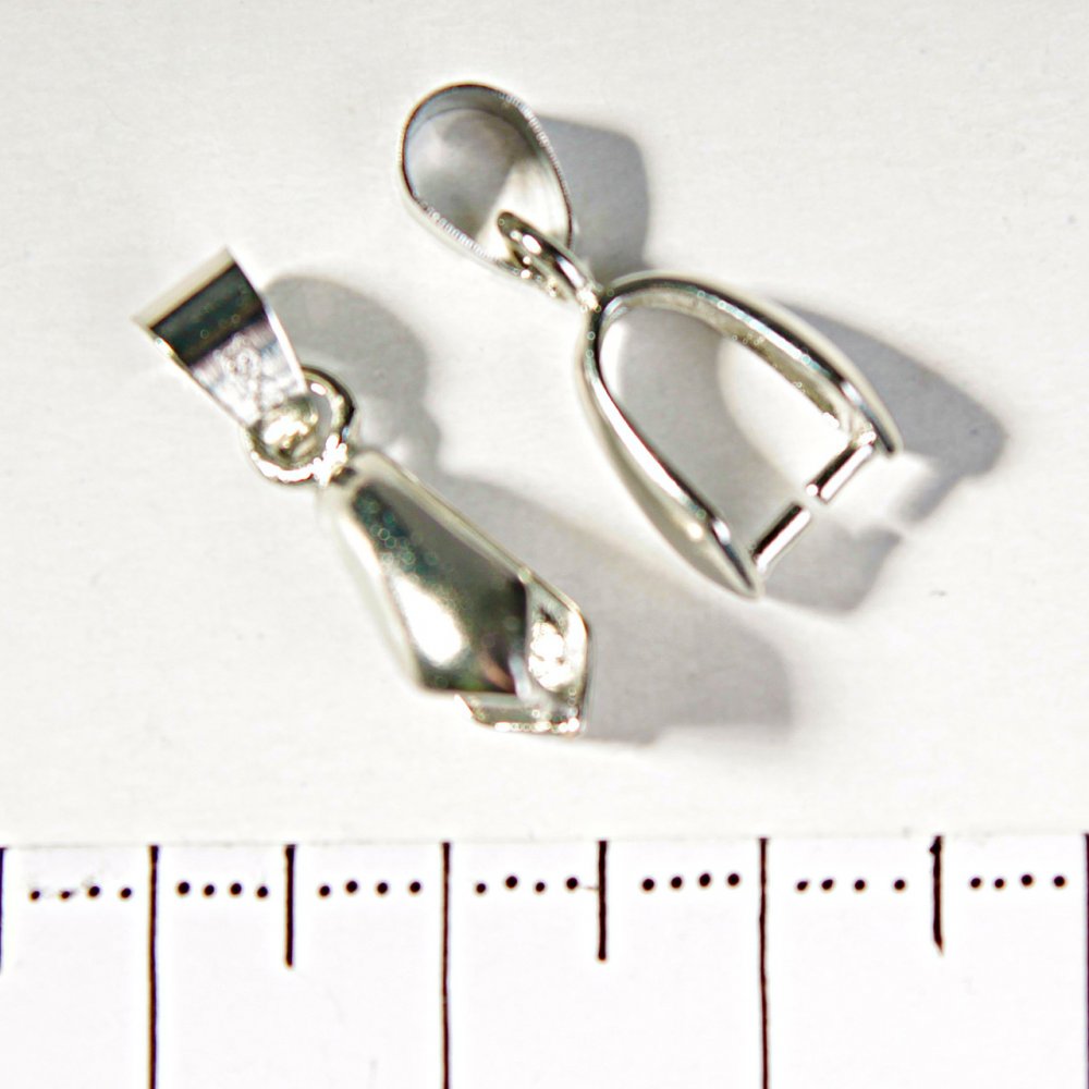 Zawieszka ze sztyftem i podstawą do sznura, gładka, duża, 20 mm