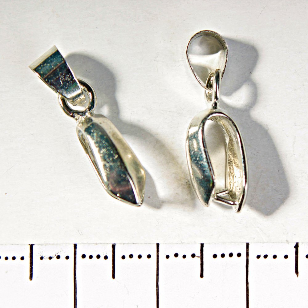 Cena za opakowanie /10 szt. Zawieszka z bolcem o średnicy 20 mm z podstawą do sznura, żebrowa