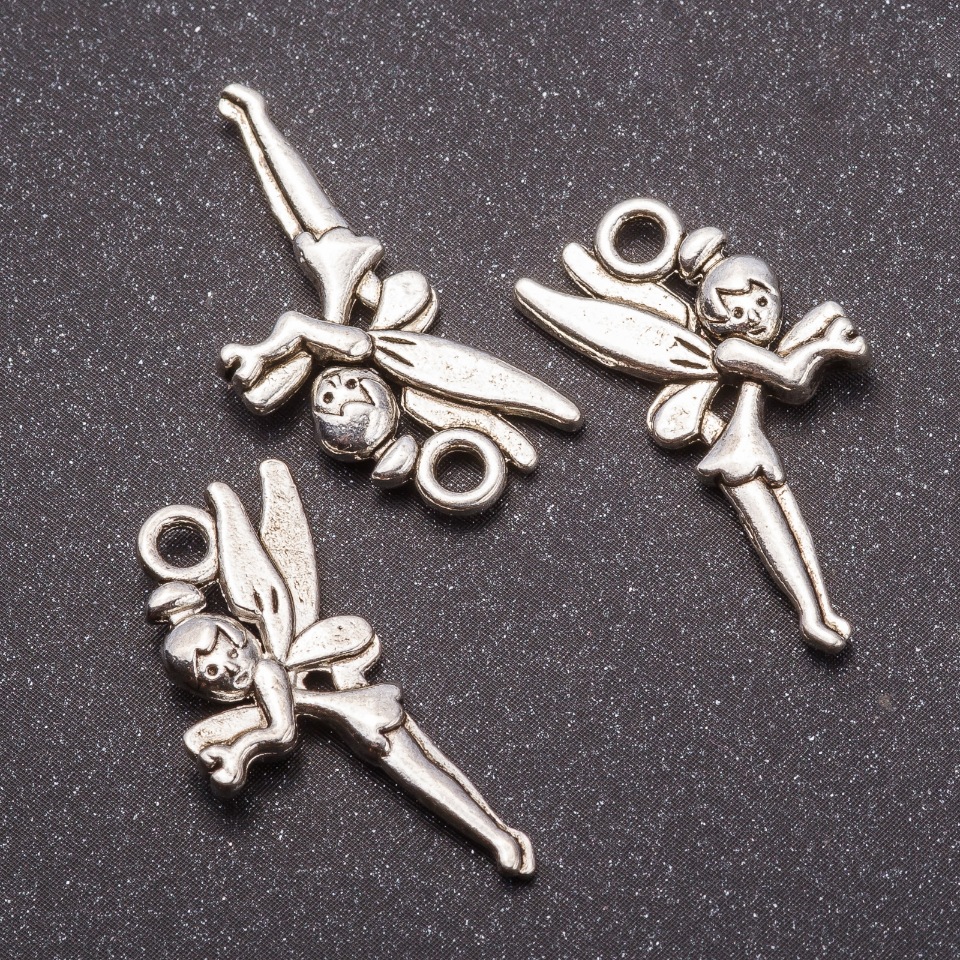 Zawieszka ozdobna «Wróżka» 25x12 mm, opakowanie 20 g ± 18 szt.