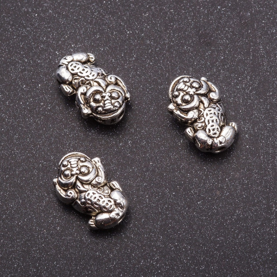 Wstawka ozdobna „Żaba” 15×10 mm, opakowanie 20 g, ±10 szt.