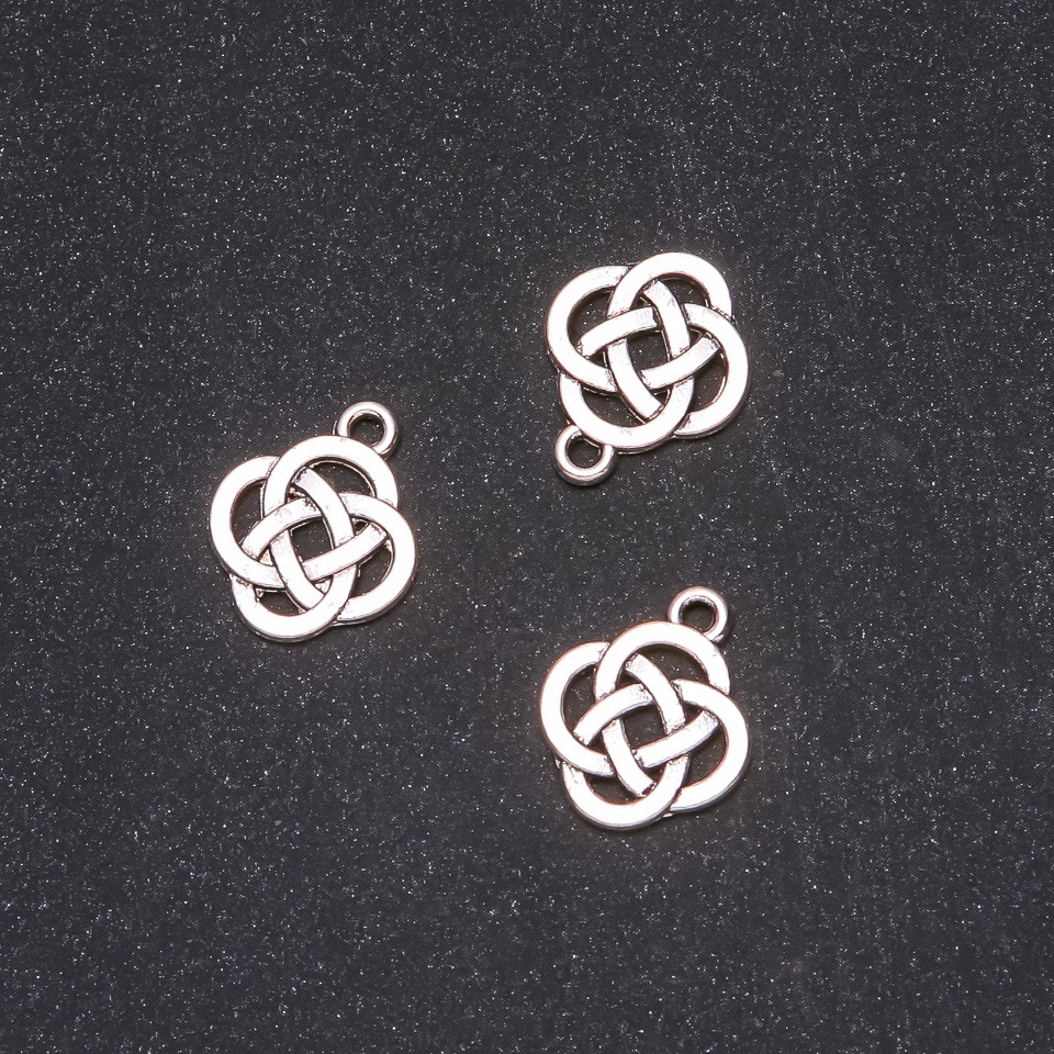 Zawieszka jubilerska 15×19 mm, opakowanie 20 g ±14 szt.