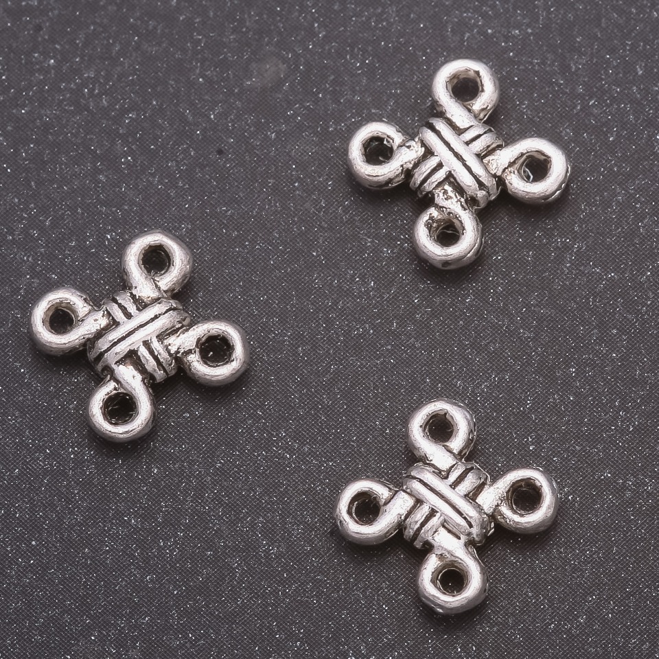 Konektor ozdobny, średnica 10×12 mm, opakowanie 20 g ±28 szt.