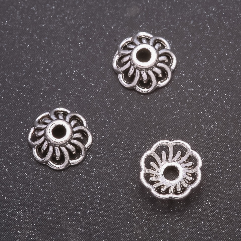 Końcówka do biżuterii, średnica 9 mm, opakowanie 56 szt.