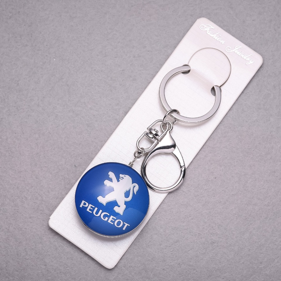 Brelok Auto Peugeot, długość 10 cm