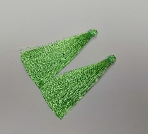 Baza do rękodzieła: pędzelek miętowy, długość 7 cm, średnica 7 mm, para