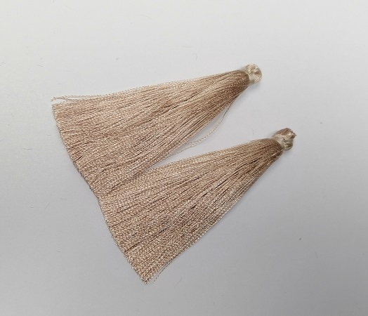 Zestaw do rękodzieła Pędzel 'Kapuccino', długość 7 cm, średnica 7 mm para