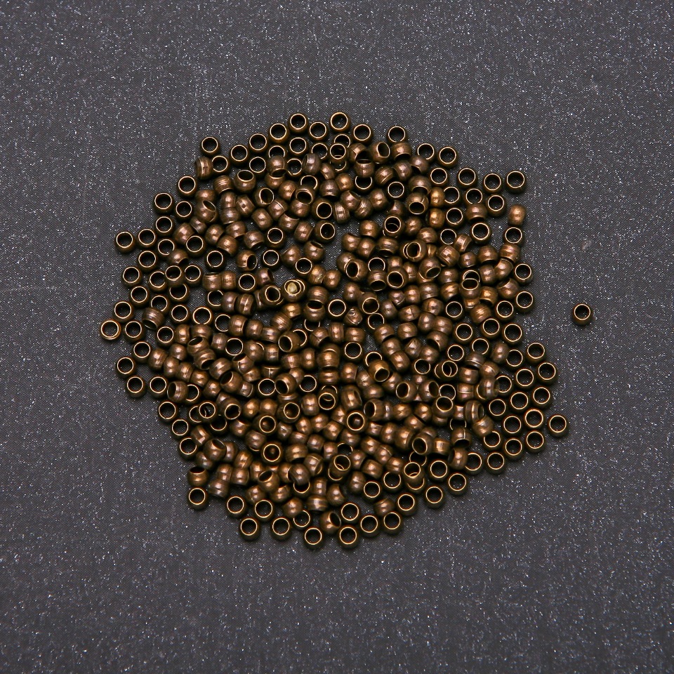 Krympe zaciskowe «zahipy», średnica 2,5 mm