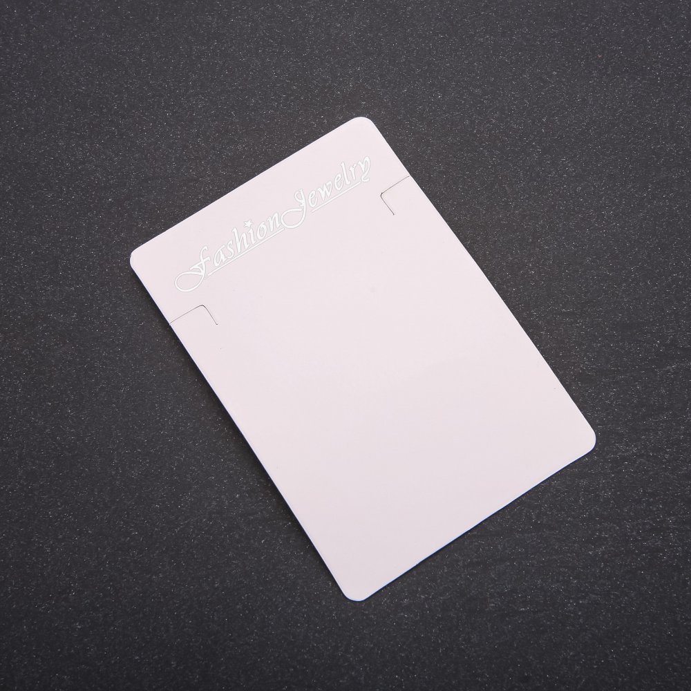 Tabliczka ekspozycyjna pod łańcuszek 9×6 cm, karton na 100 szt.