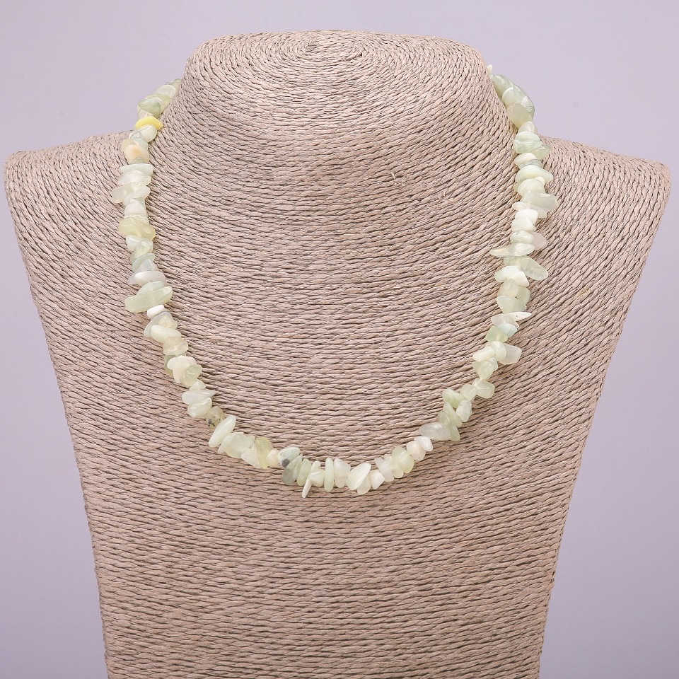 Naszyjnik z onyksu, drobinka, średnica około 7 mm, długość 45 cm