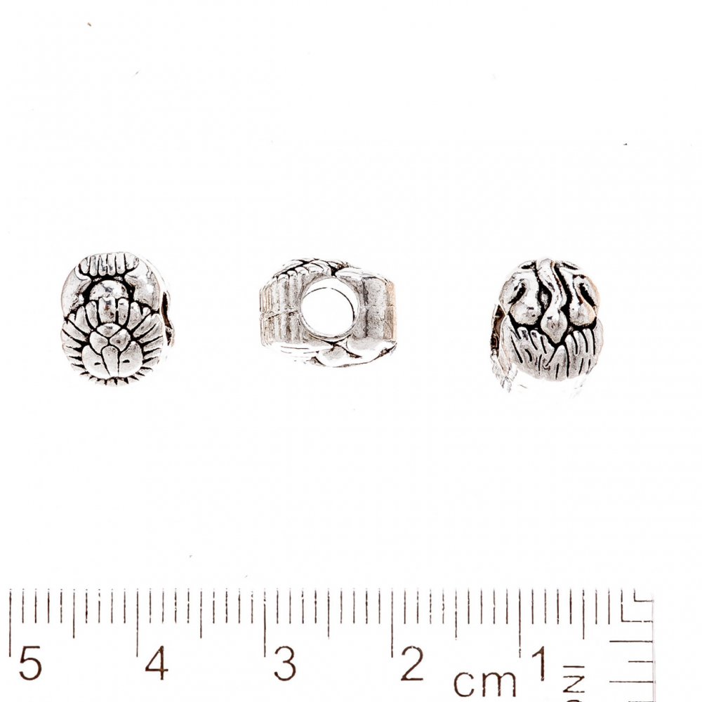 Koralik Pandora Lew, średnica 3,5 mm, 8×11 mm fas. 20 g, +- 8 szt.