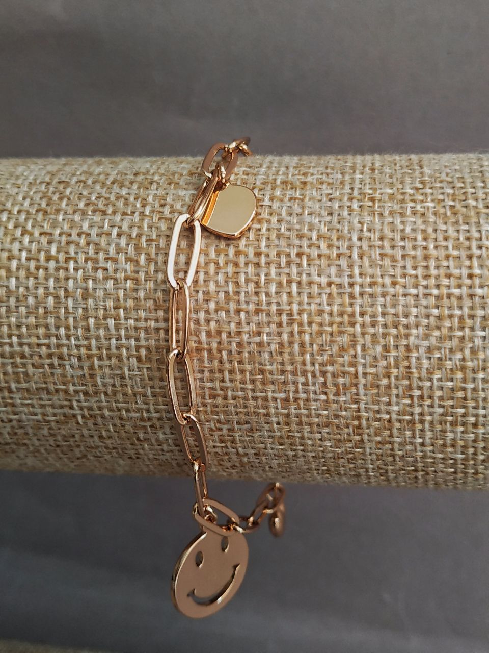 Bransoletka Xuping Pozłocenie 18K, długość 17–19 cm, grubość 4 mm+