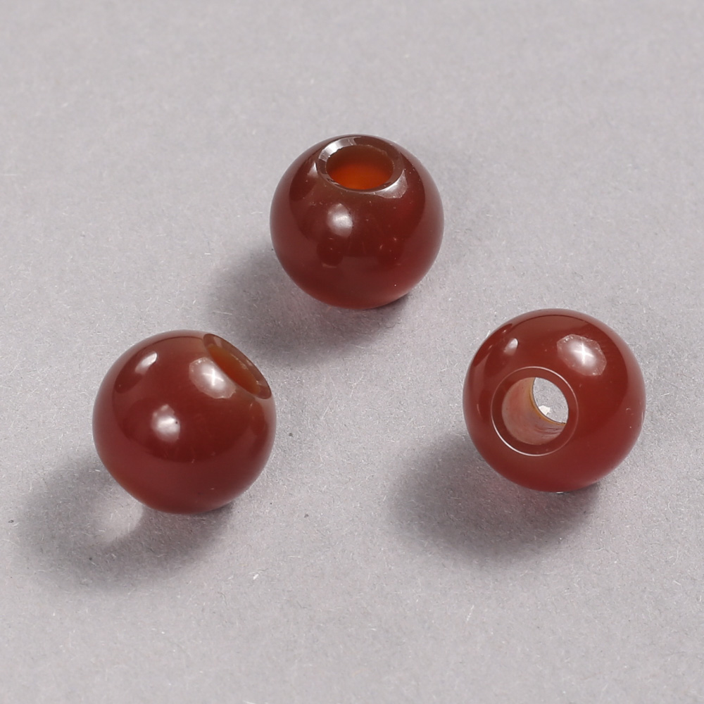 Koralik Pandora z karneolu naturalnego 14×12 mm