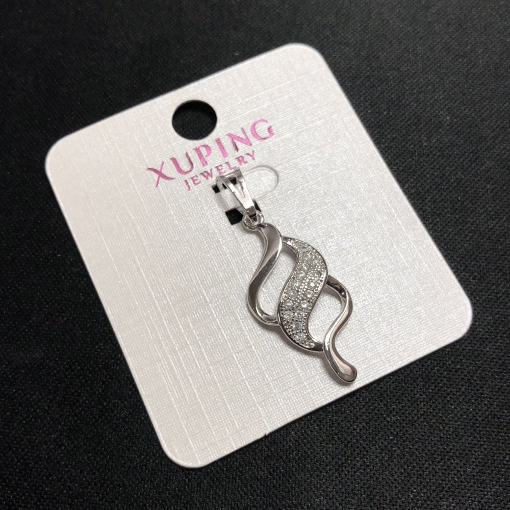 Wisiorek Xuping 35×12 mm rhodiowany