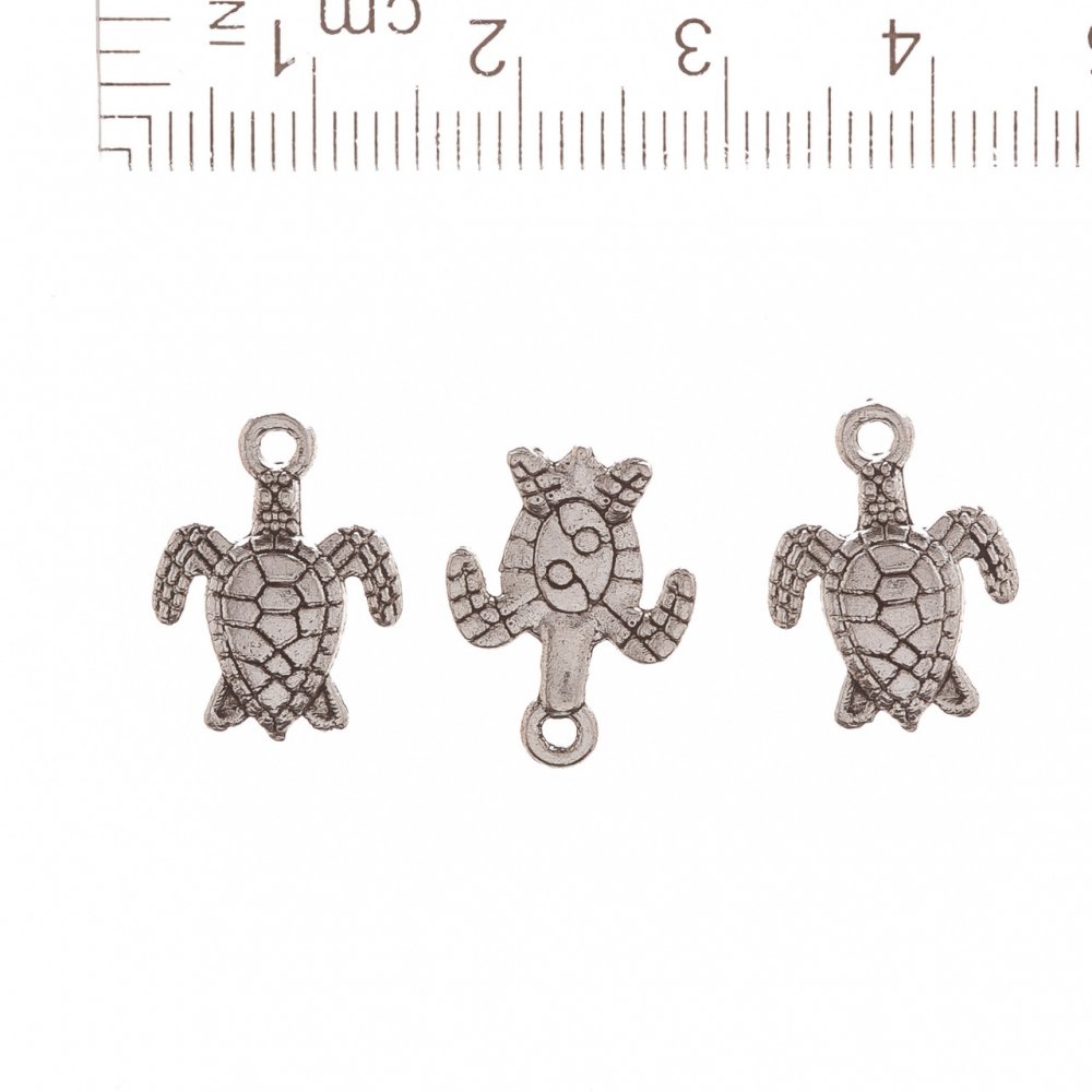 Zawieszka z muszli morskiej 1 cm, opakowanie 20 szt.