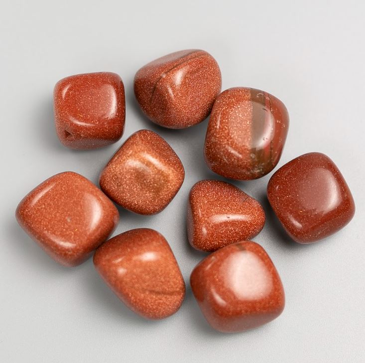 Awenturyn naturalny Złoty Piasek – galetowanie 20×13 mm – 25×21 mm (±) opakowanie 100 g