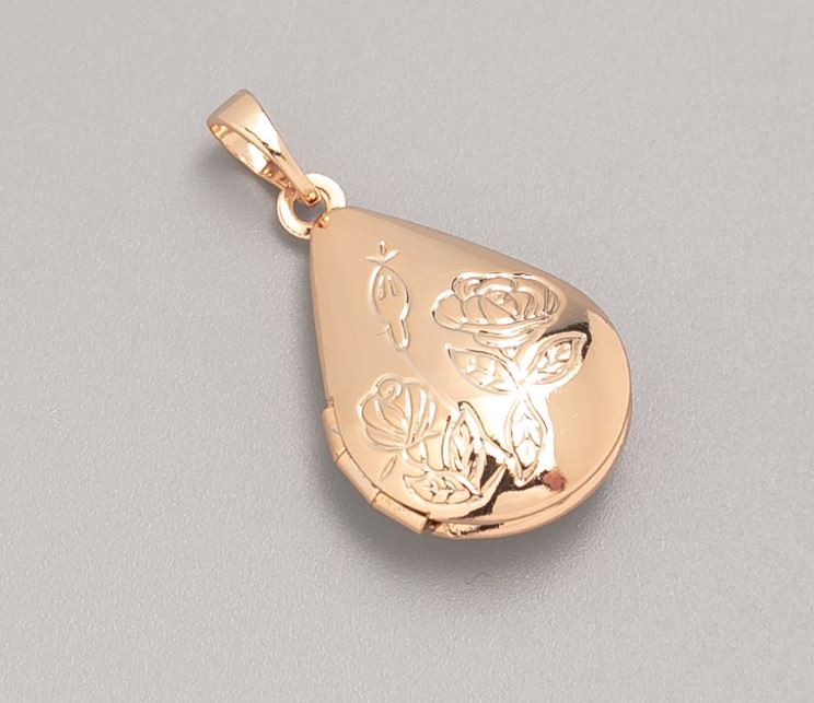 Wisiorek Xuping medalion pod zdjęcie, średnica 24×15 mm+