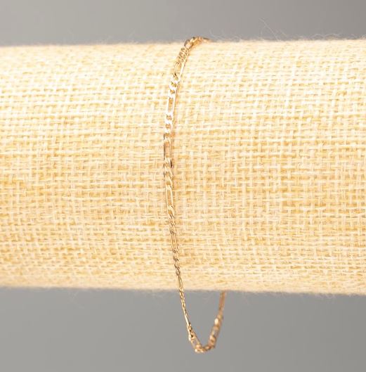 Bransoletka Xuping z pozłoceniem 18K, długość 19 cm, grubość 2 mm