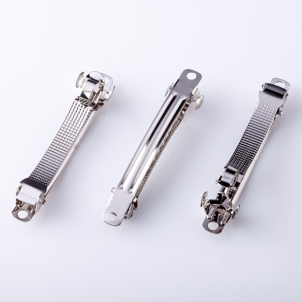 Cena za op. /10 szt. Podstawa pod spinkę „2 kliknięcia” 6 cm