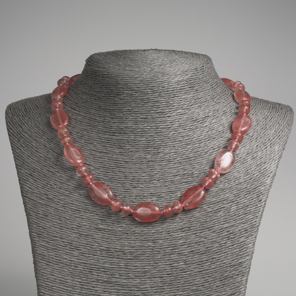 Naszyjnik z naturalnego turmalinu