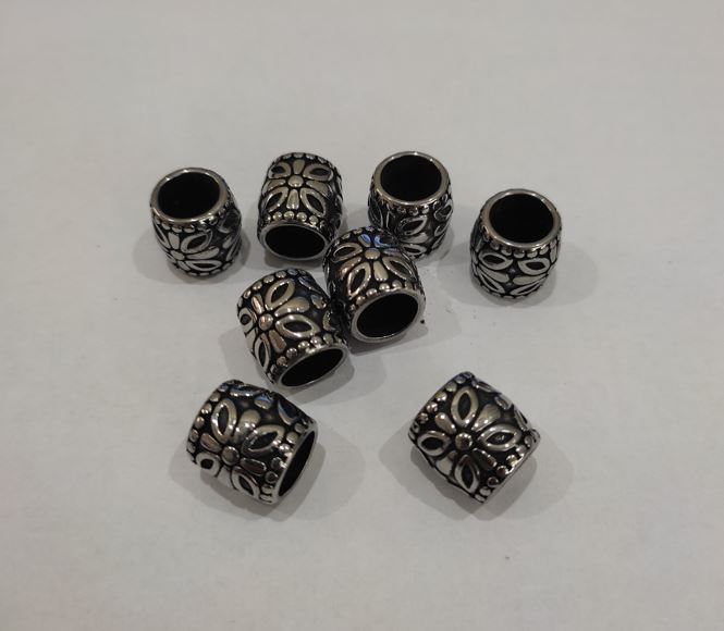 Koralik-wstawka – akcesoria jubilerskie, średnica 12,5 mm